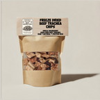 Beef Trachea Chips Dog Treats freeze-dried dog treats in a Ruff'n Treatz package