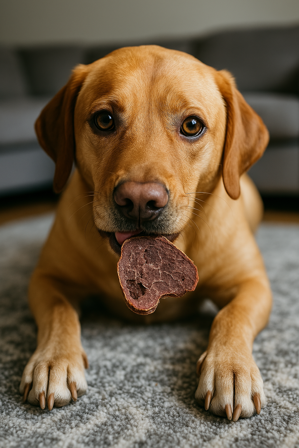 Beef Tongue freeze-dried treats, package front view