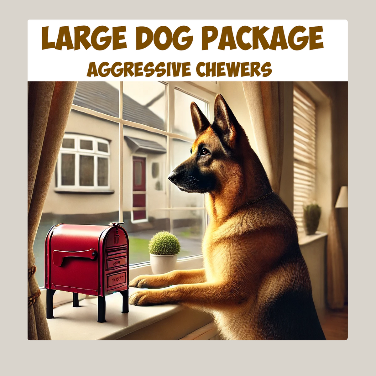 Large Dog Variety Pack of natural dog chews and treats from Ruff'n Treatz
