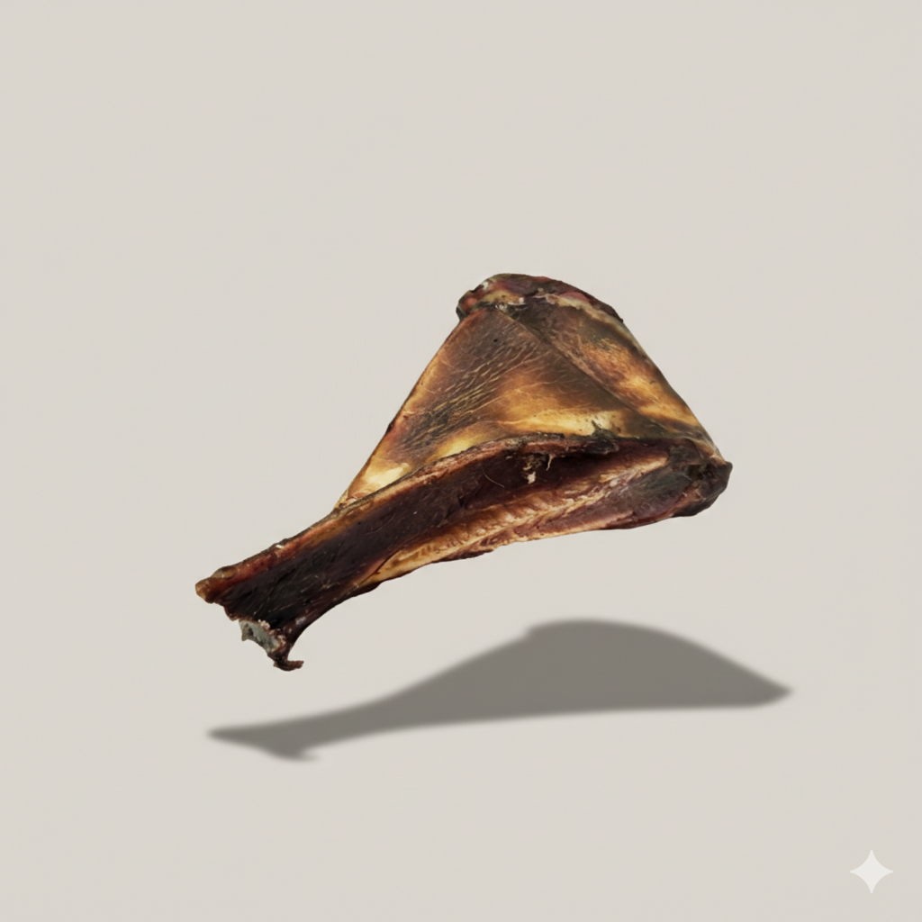Smoked Meat Bone - Flat natural dog chew from Ruff'n Treatz