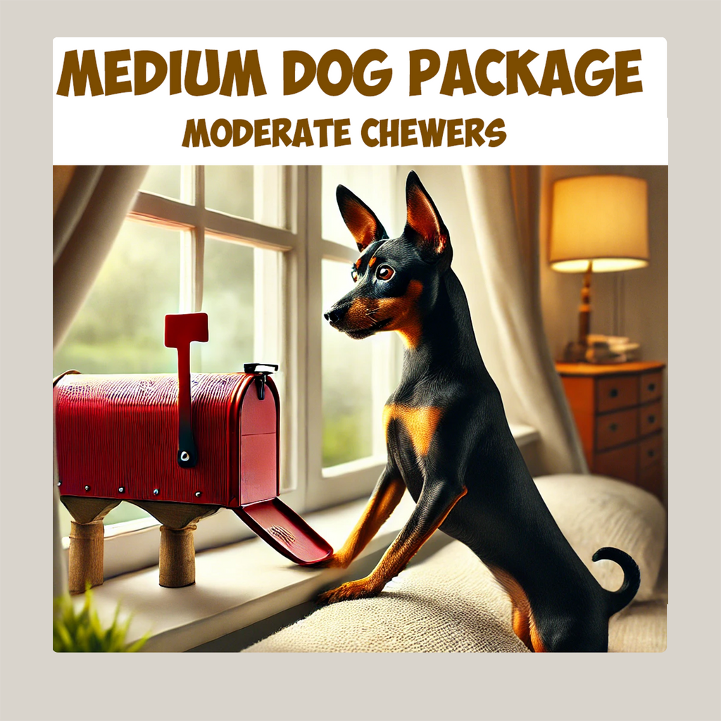 Medium Dog Variety Pack of natural dog chews and treats from Ruff'n Treatz