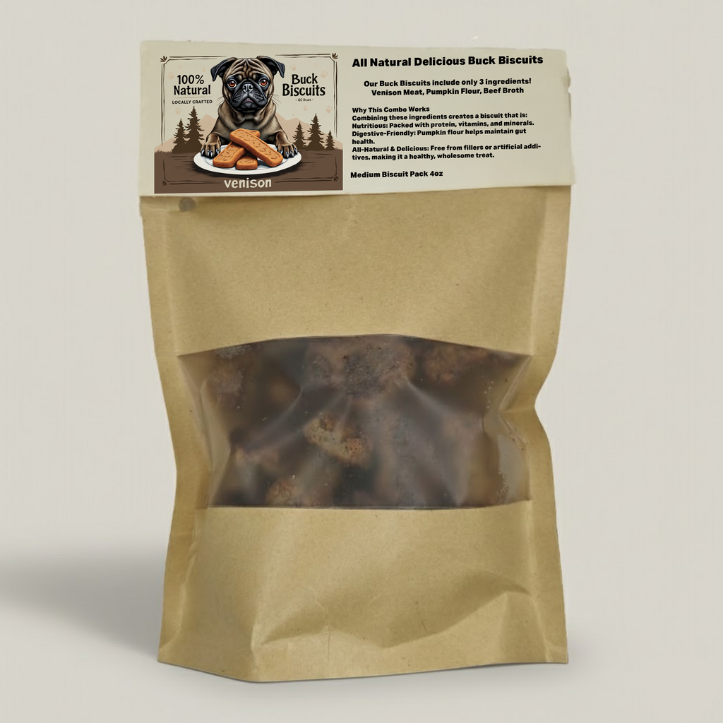 Buck Biscuits Small Package Trainer Treat dog biscuit treats from Ruff'n Treatz