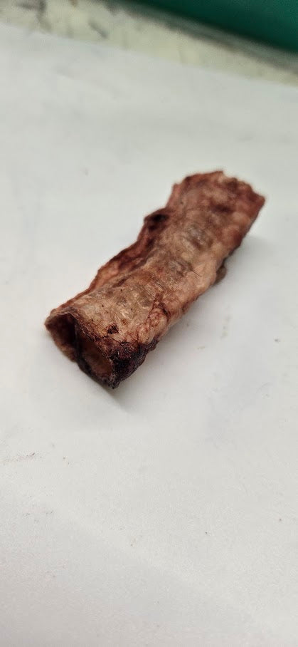 Lamb Trachea Dried Dog Treats natural dog chew from Ruff'n Treatz