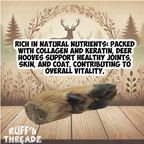 All Natural Deer Leg Dog Bones and Chews dog chews, package front view