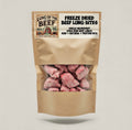 Beef Lung freeze-dried dog treats in a Ruff'n Treatz package