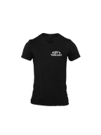 Ruff'n Threadz dog lover graphic tee, design close-up