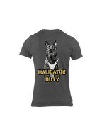 Maligator on Duty Belgian Malinois Tee dog lover t-shirt, flat lay