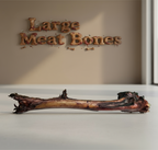 Close-up of Smoked Meat Bone - Large all-natural dog chews