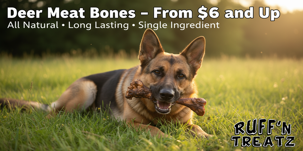 Smoked Meat Bone - Flat dog chews, package front view